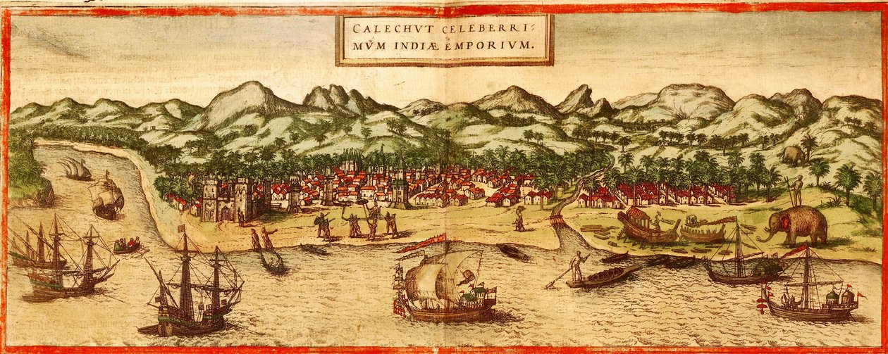 Calicut de Georg and Hogenberg Franz (1535 90) Braun