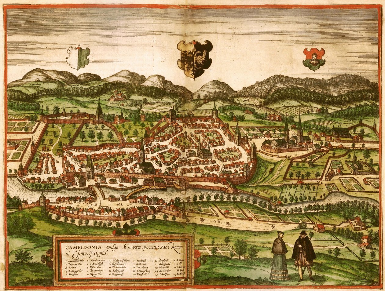Kempten de Georg and Hogenberg Franz (1535 90) Braun