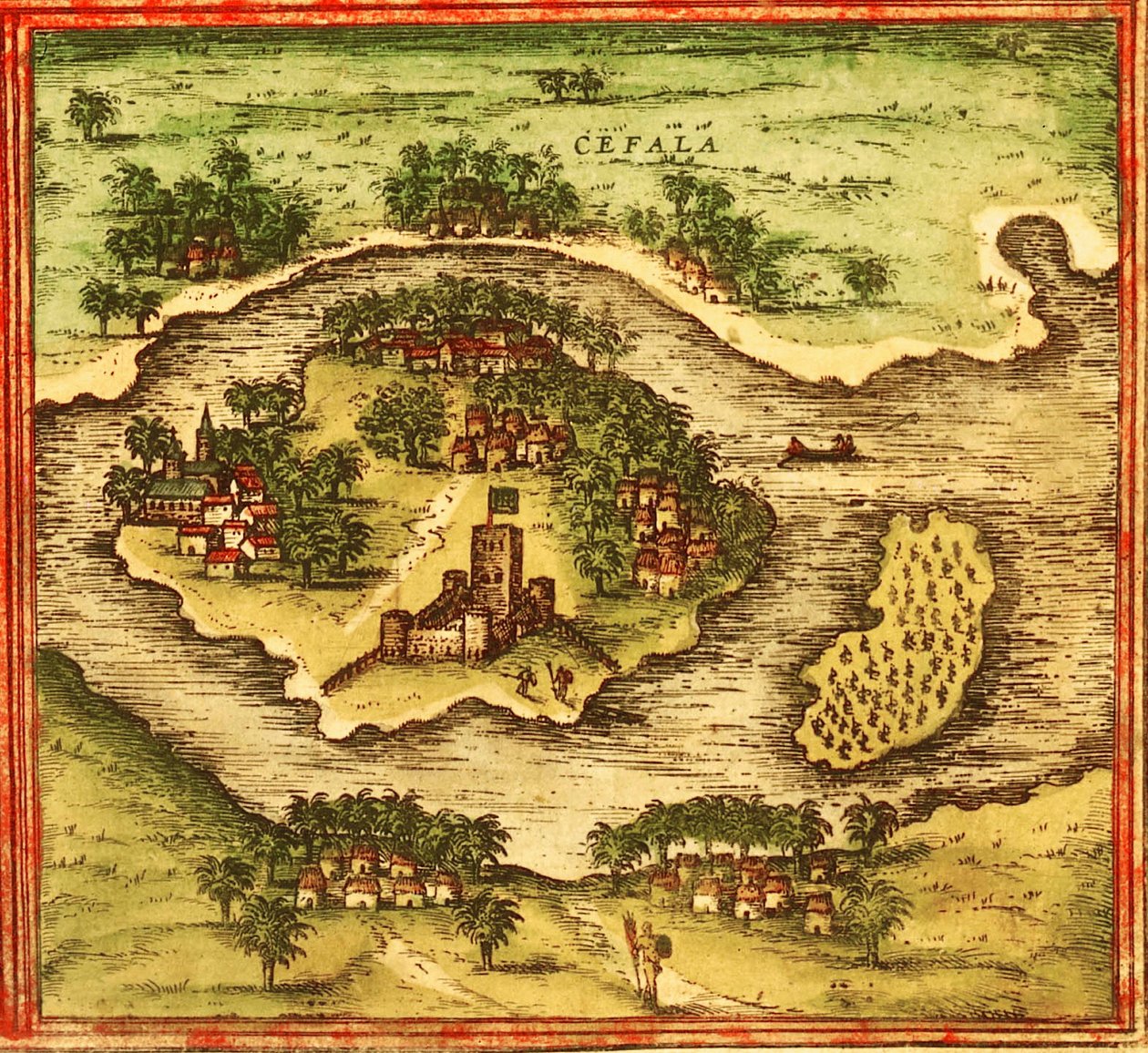 Mozambique de Georg and Hogenberg Franz (1535 90) Braun