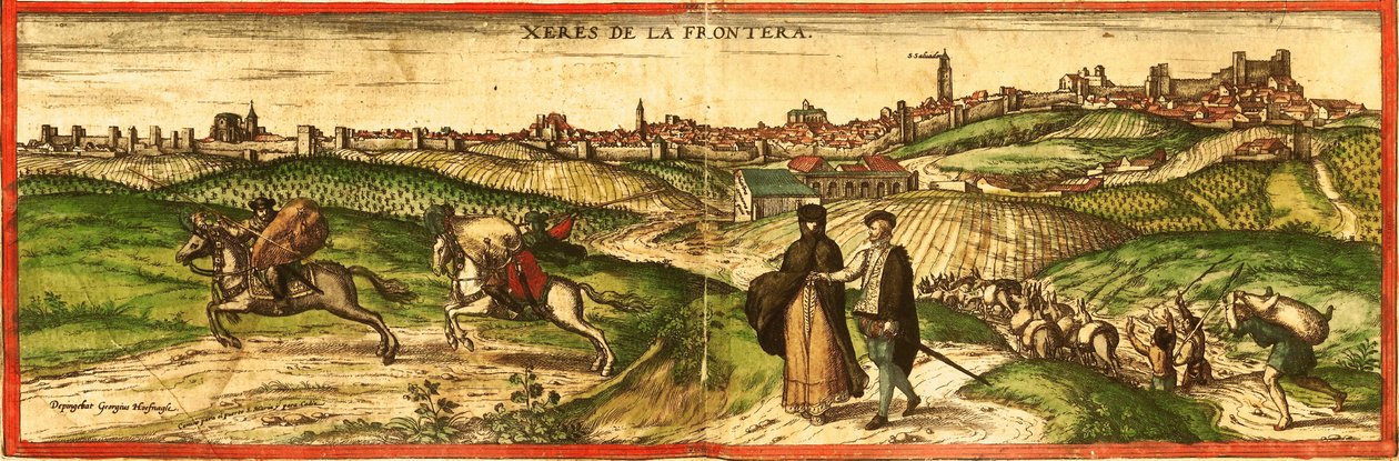 España de Georg and Hogenberg Franz (1535 90) Braun