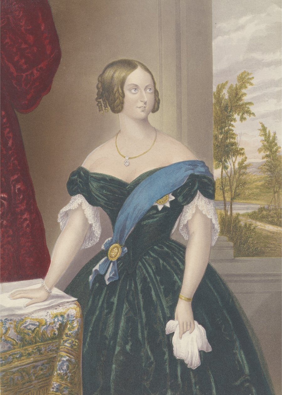 Reina Victoria, c.1860 de George Baxter