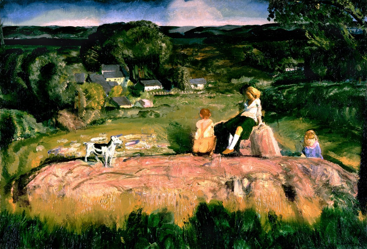 Tres niños de George Wesley Bellows