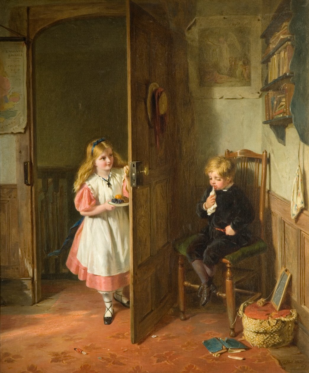 El niño travieso de George Bernard O