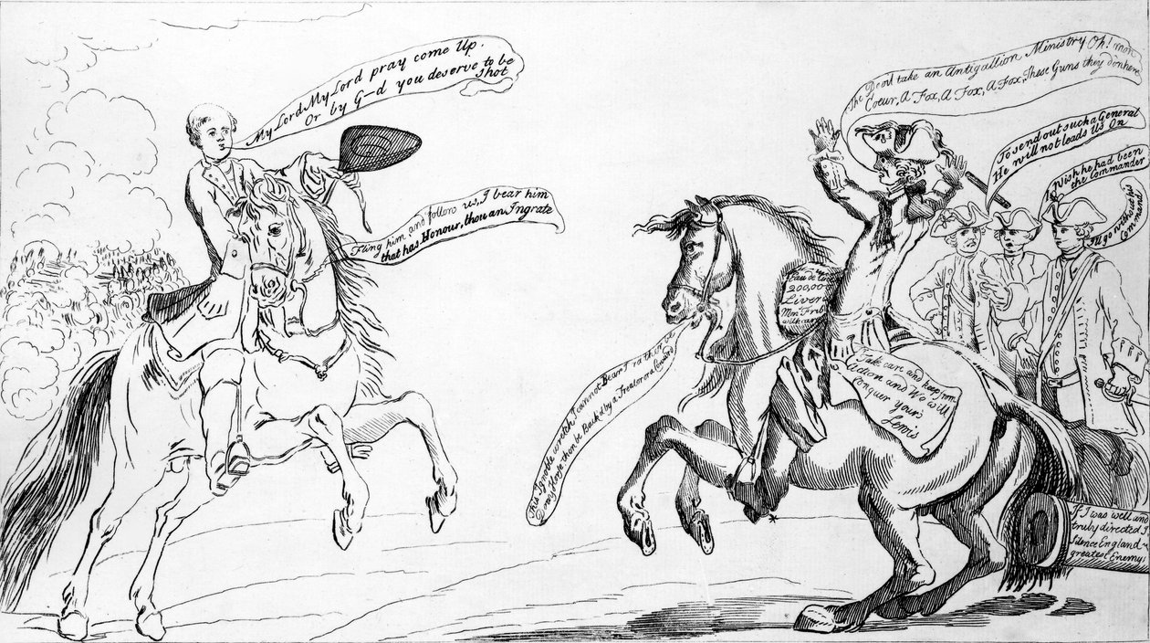 El General Pompadour, c.1759 de George Bickham