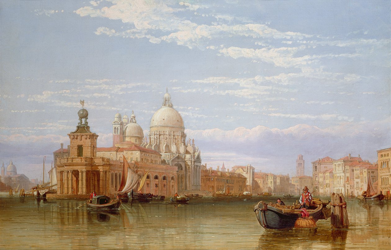El Gran Canal, Venecia de George Clarkson Stanfield