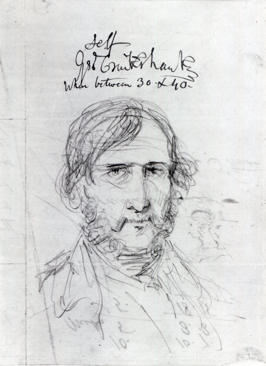 Autorretrato de George Cruikshank