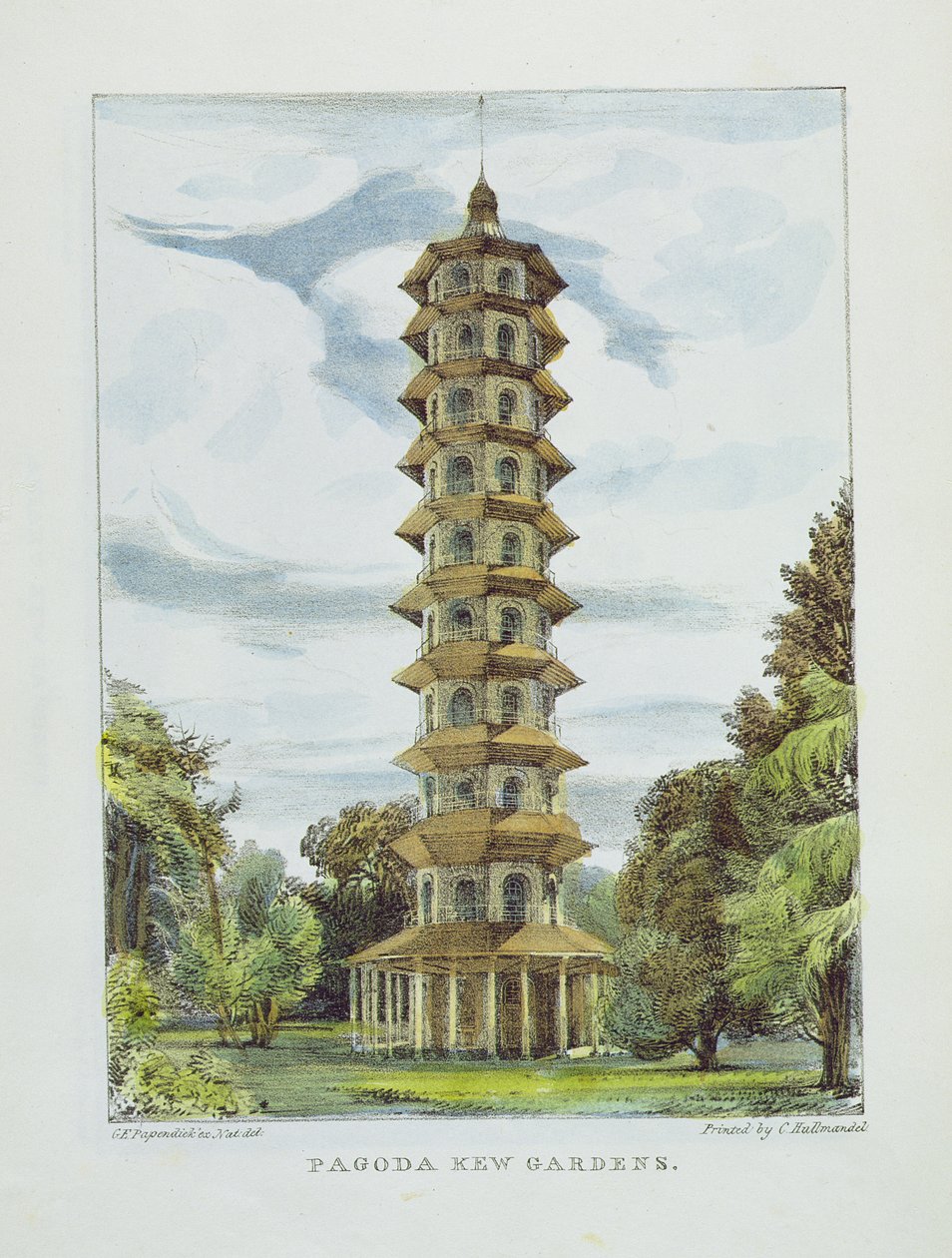 Pagoda, Kew Gardens, lámina 9 de 