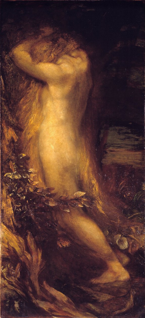 Eva arrepentida de George Frederick Watts