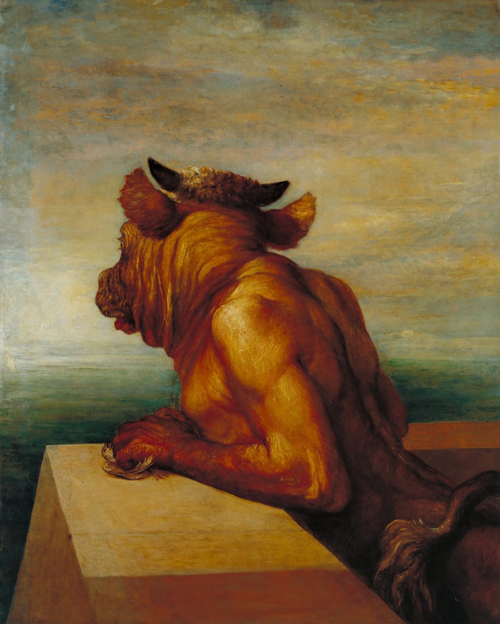 El Minotauro de George Frederick Watts