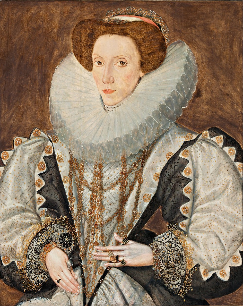 Retrato de una dama de George Gower