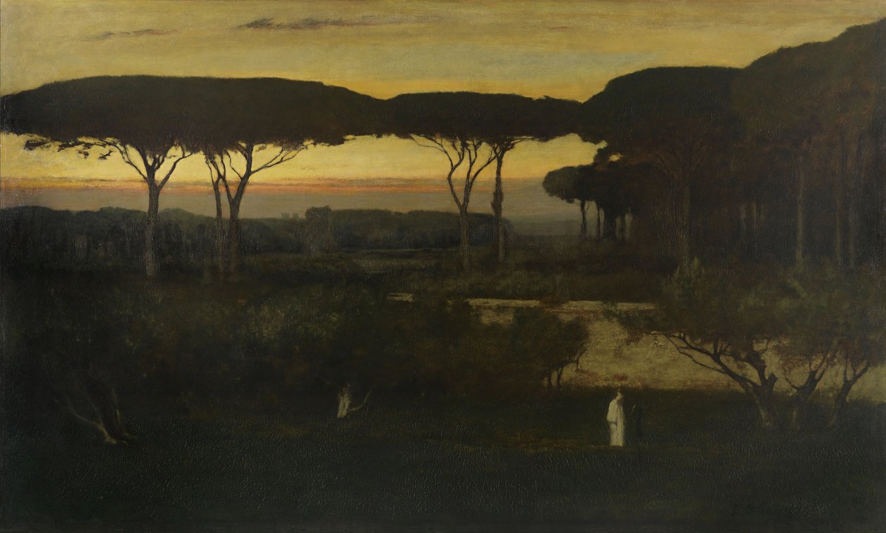 El monje de George Inness