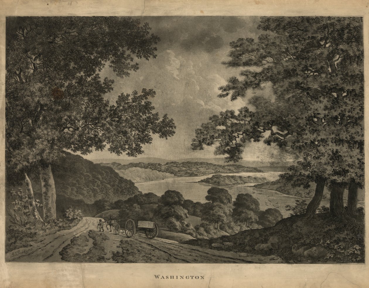 Washington, 1795 de George Isham Parkyns