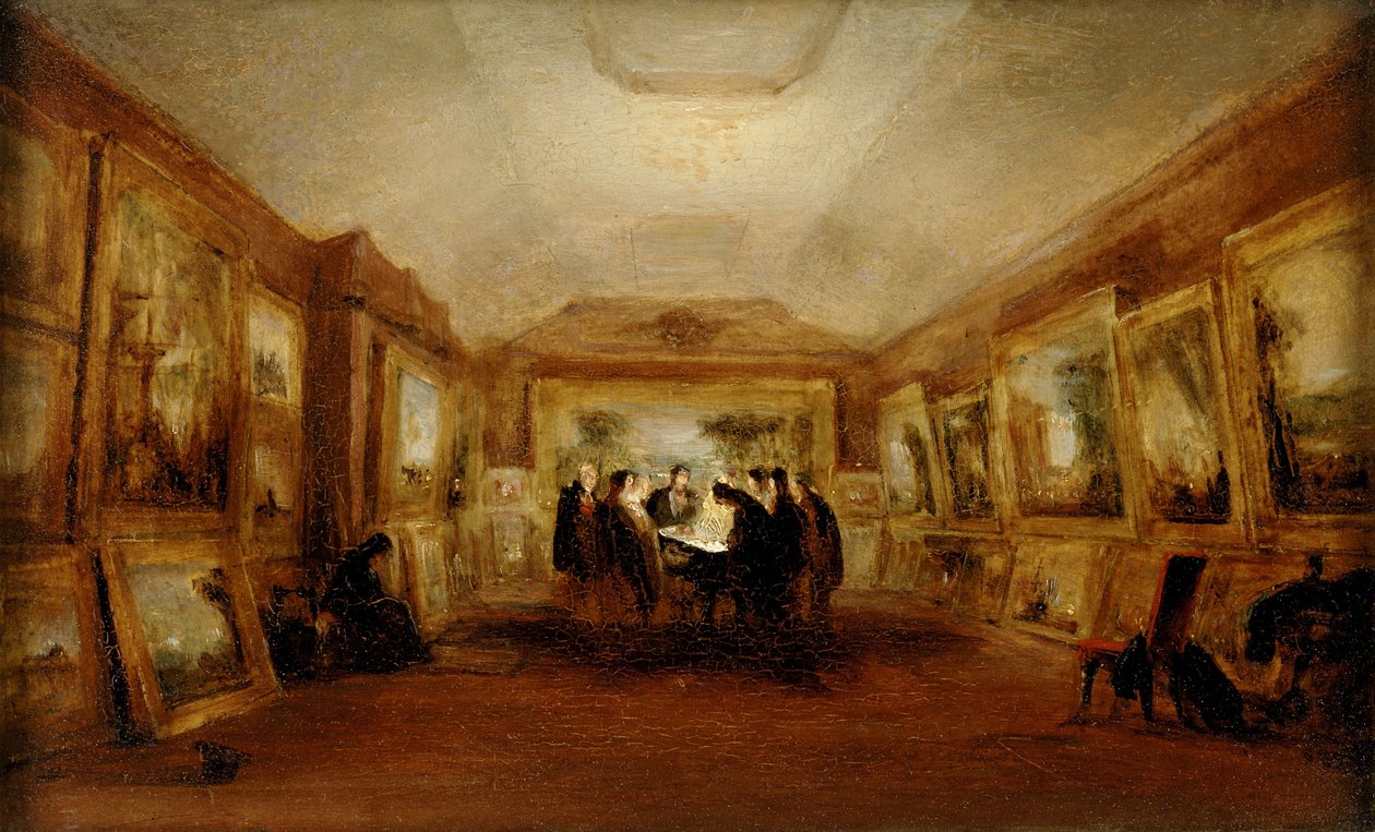 El cuerpo de Turner en estado, 29 de diciembre de 1851, post 1851 de George Jones