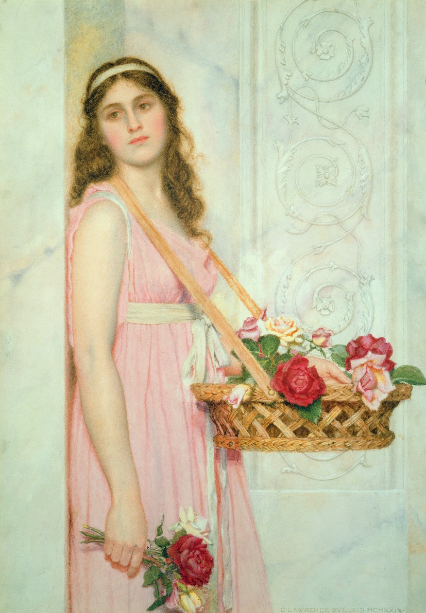 El Vendedor de Flores, 1929 de George Lawrence Bulleid