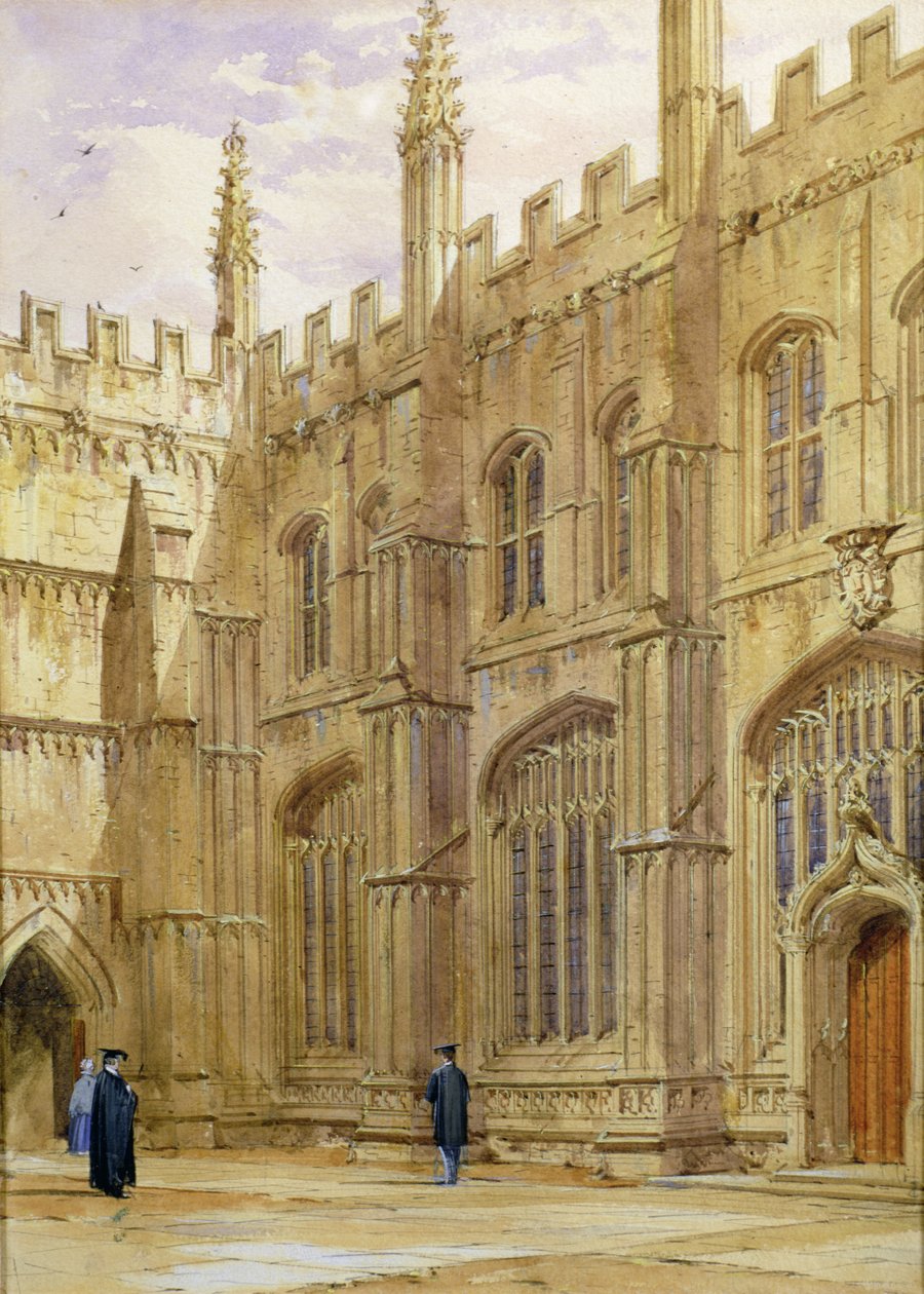 Escuela de Rugby, 1851 de George Pyne