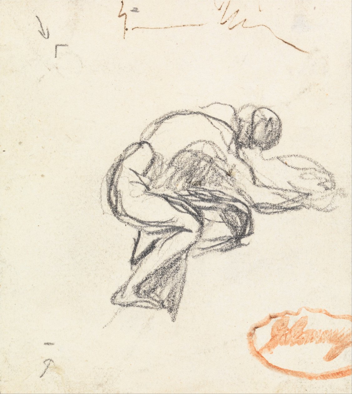 Estudio de figura 3 de George Romney