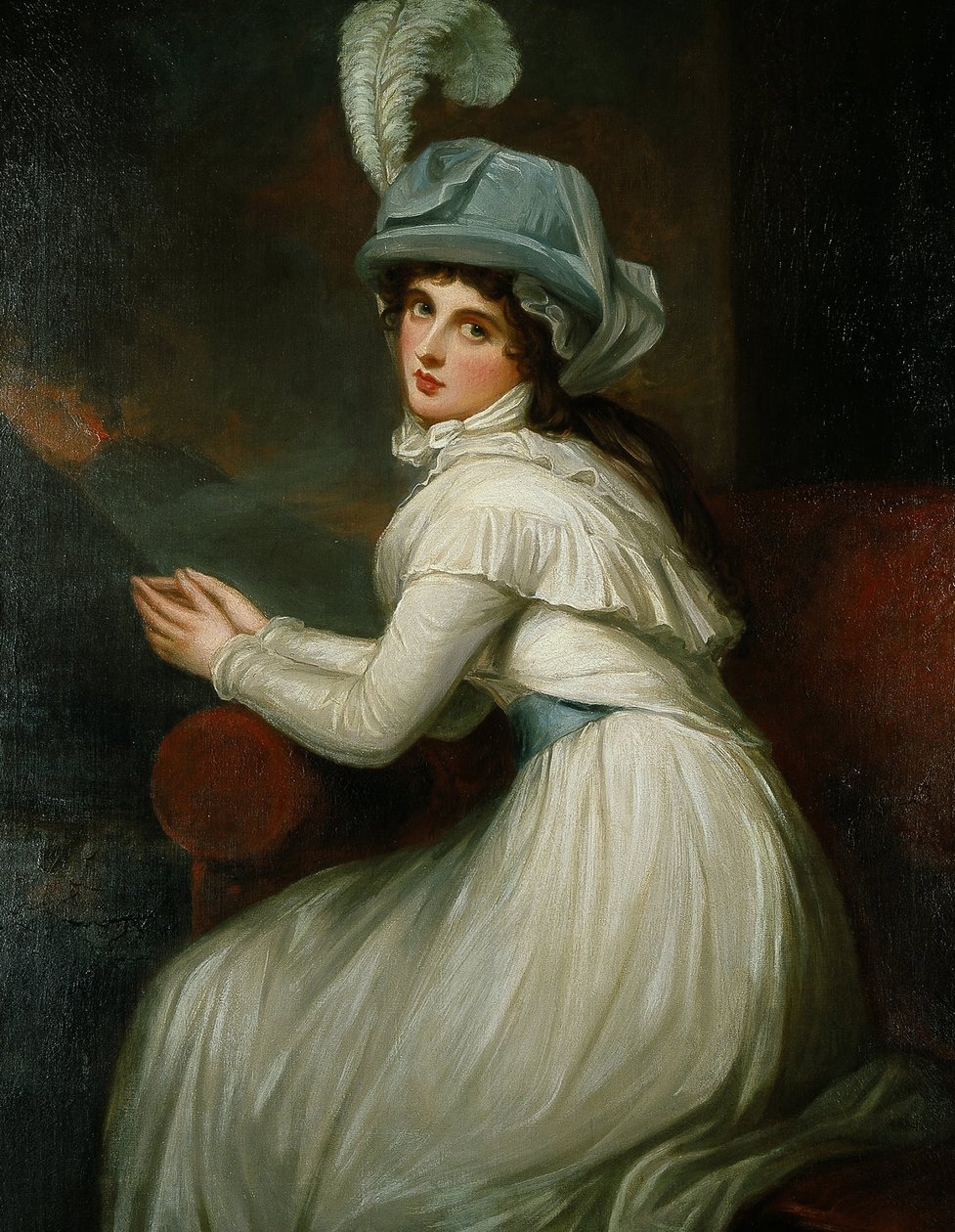 Lady Hamilton de George Romney