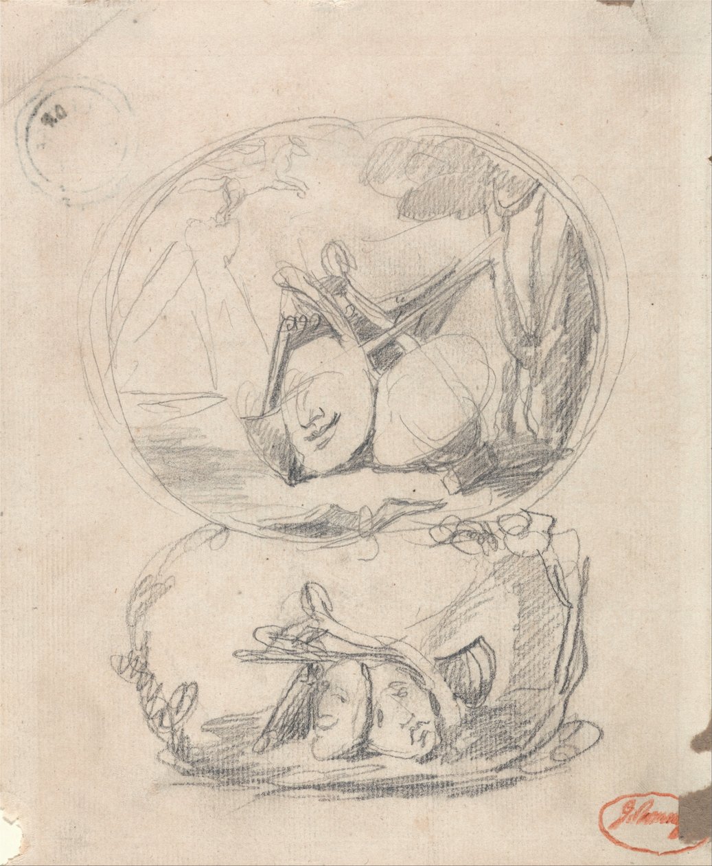 Portada de Richard Cumberland de George Romney