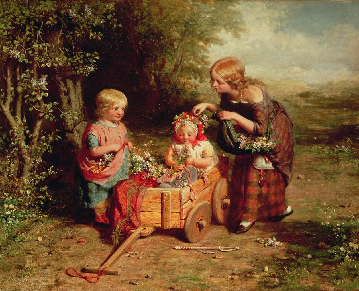 Flores de Primavera de George Smith