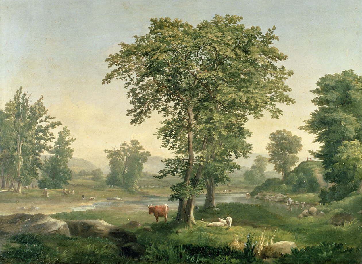 Paisaje, 1846 de George Inness