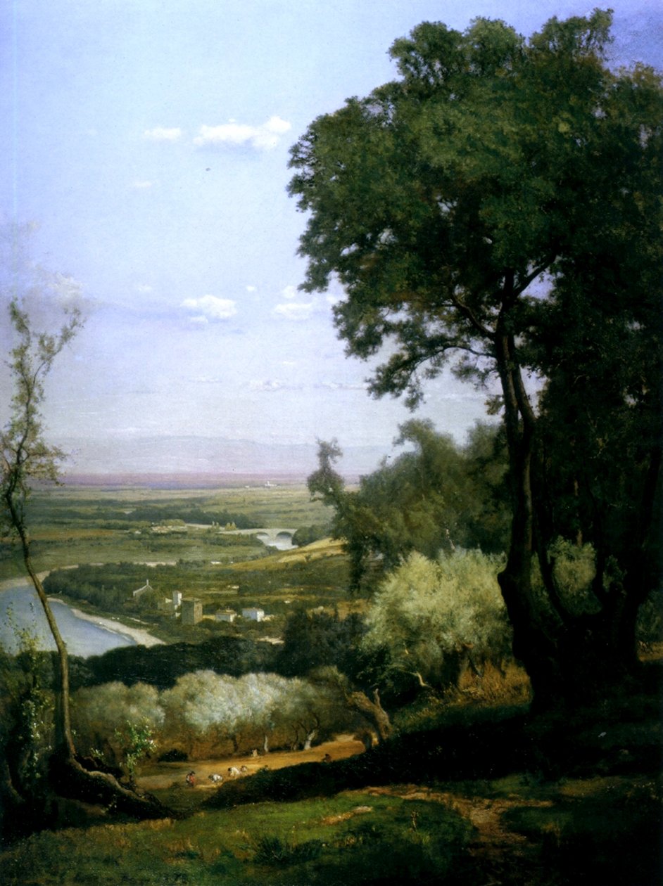 Cerca de Perugia, Italia, 1872 de George Inness