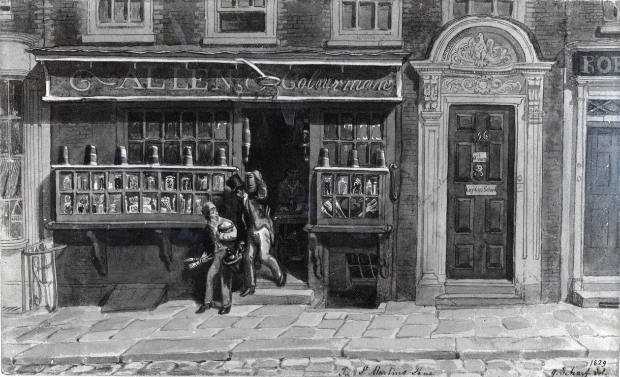 Tienda de colorantes, St. Martin