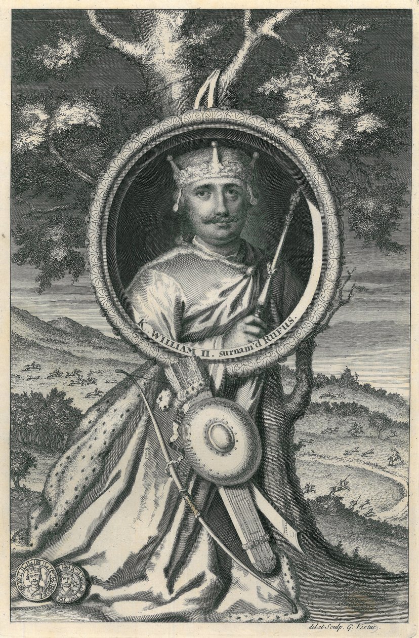 Guillermo II Rufus de George Vertue