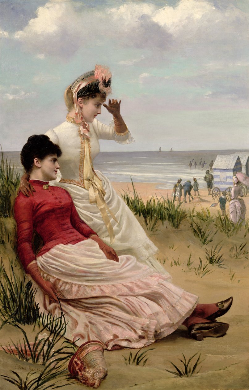 En la playa de George van den Bos
