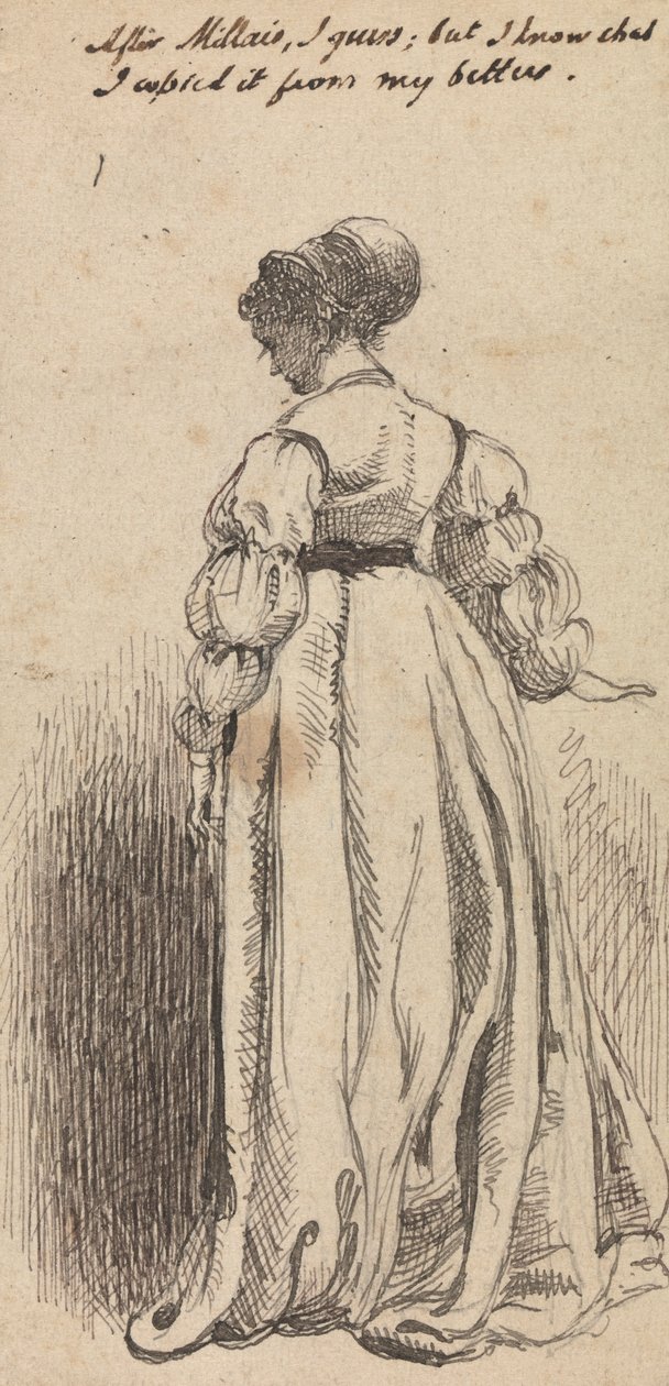 Dama de pie de George Augustus Sala