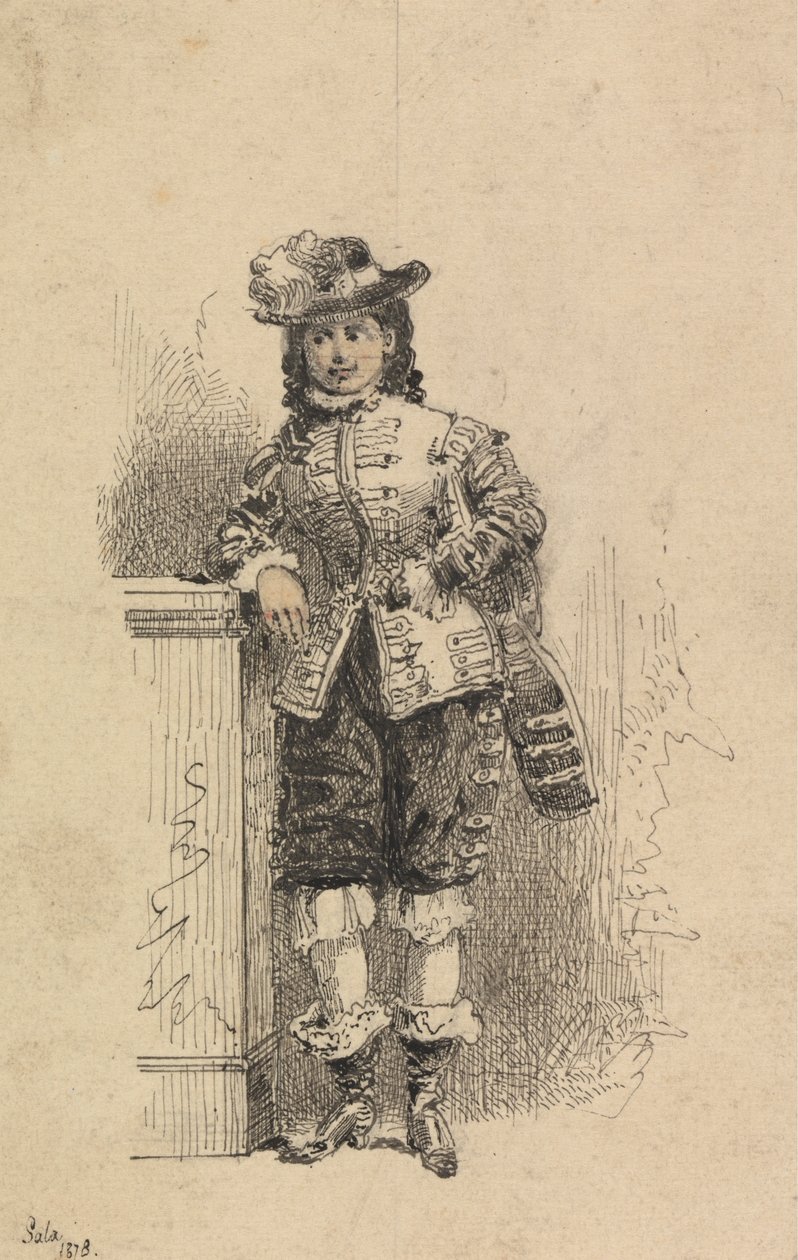 Joven Cavalier de George Augustus Sala