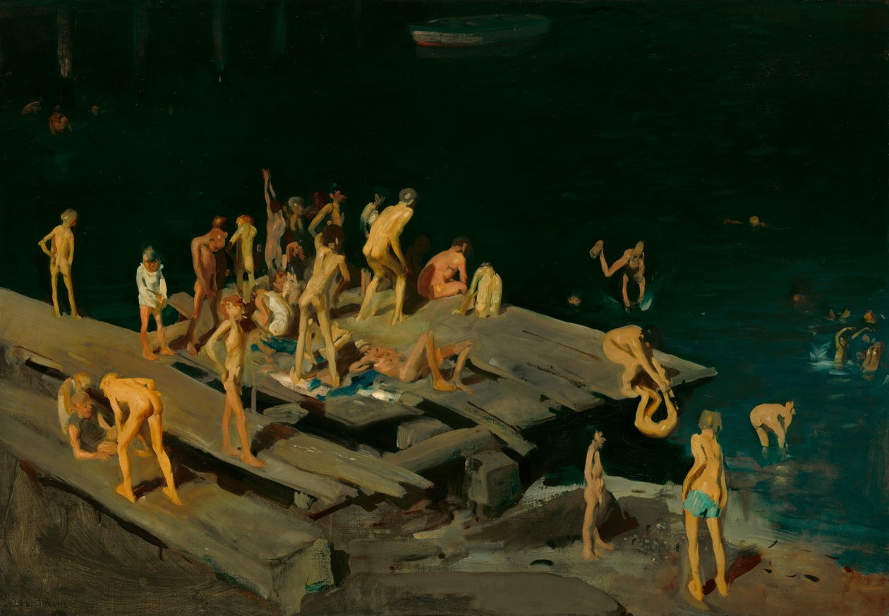 Cuarenta y dos niños de George Bellows