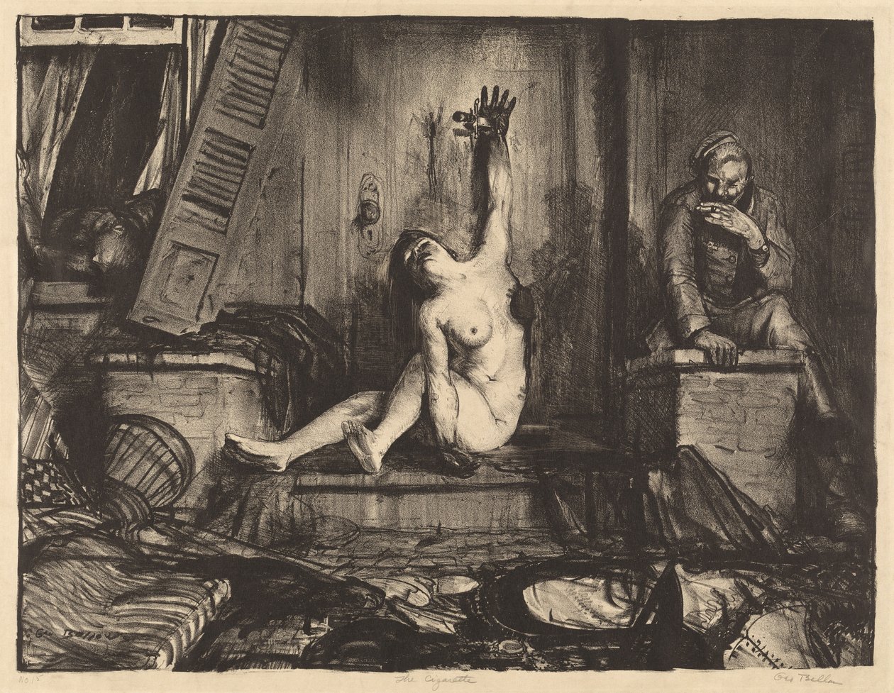 El cigarrillo de George Bellows