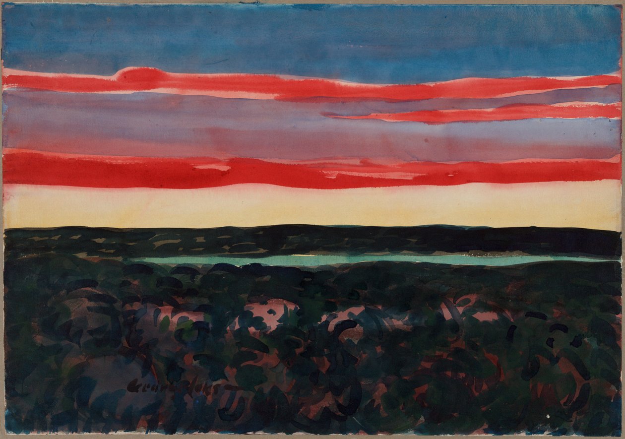 Esplendor de la tarde de George Benjamin Luks