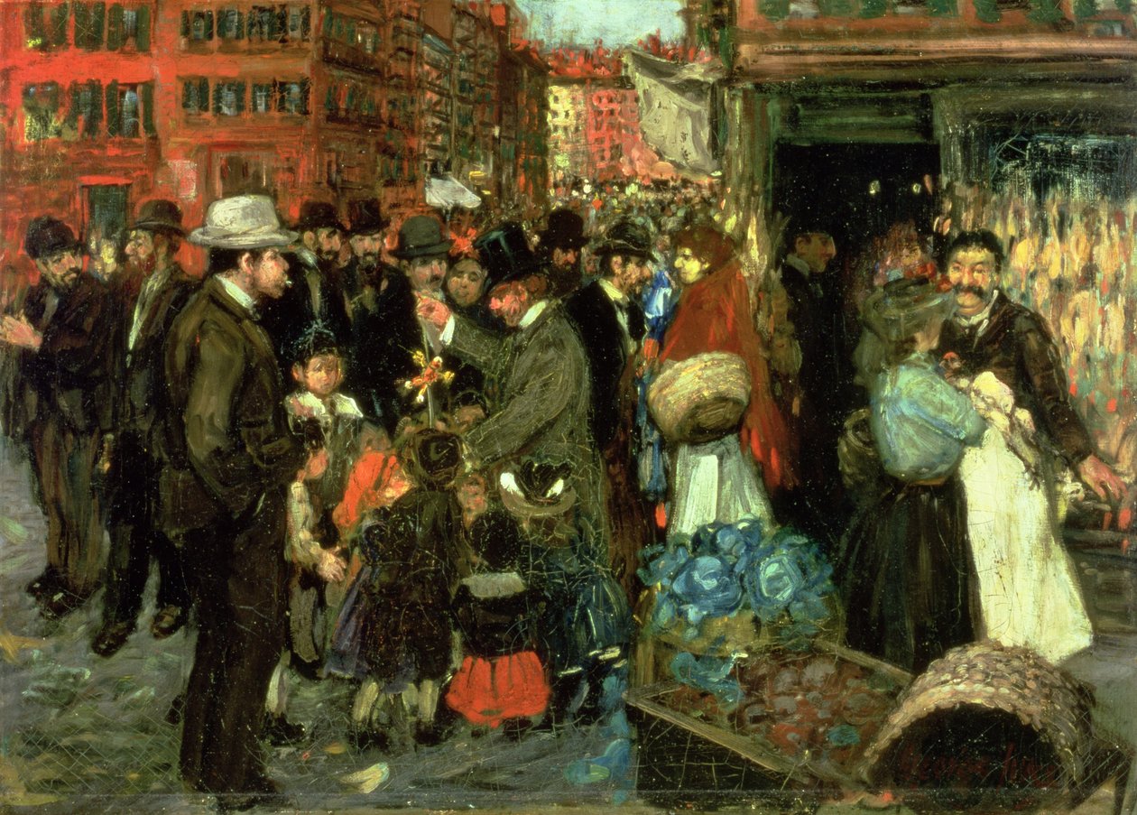 Calle Hester de George Benjamin Luks