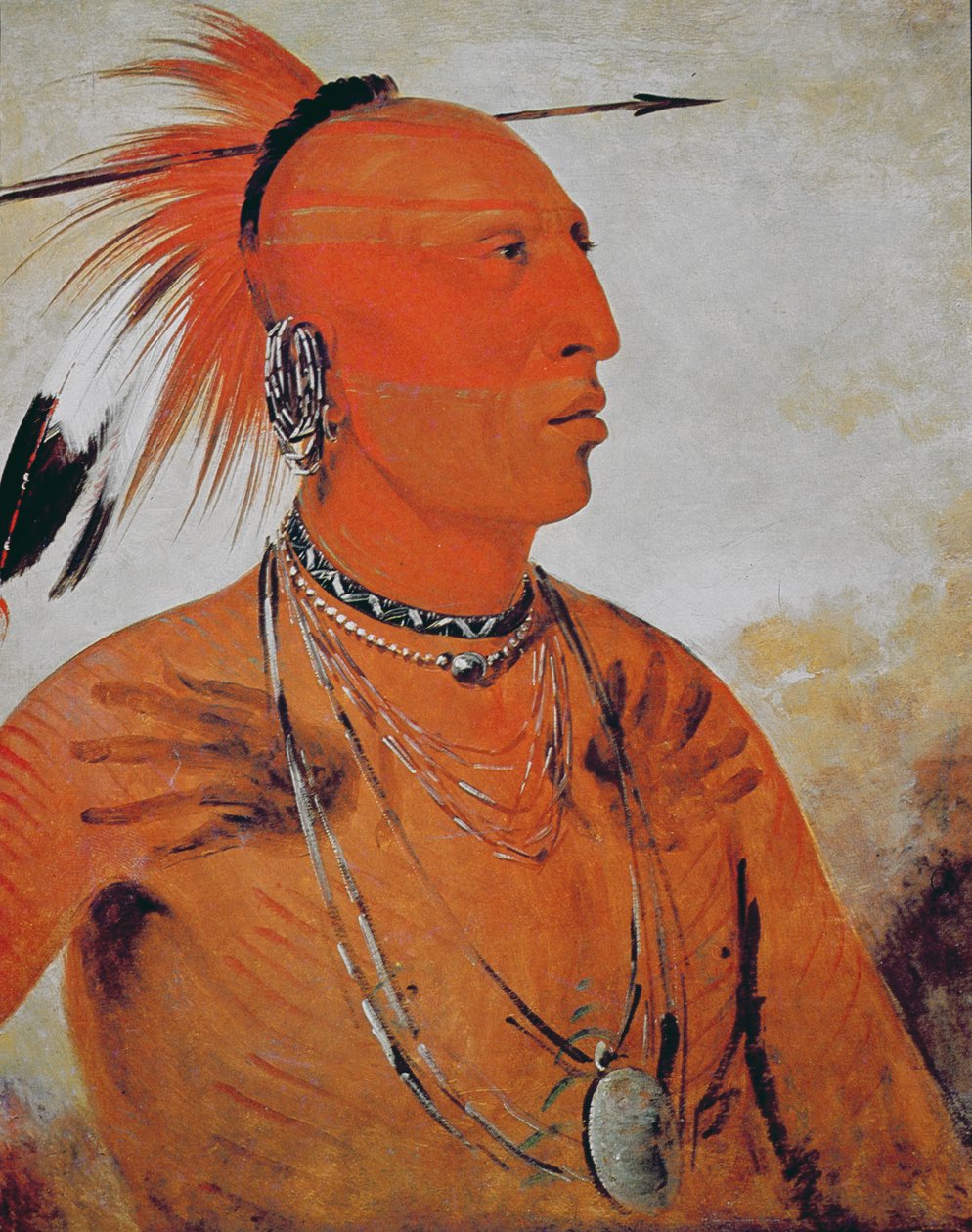 Valiente Jefe de George Catlin