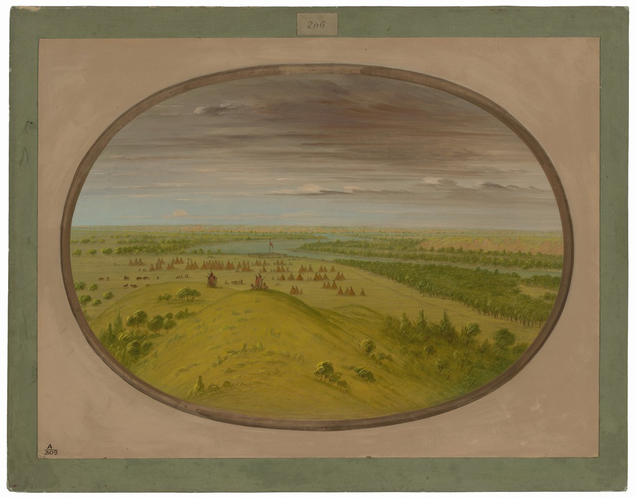 Fuerte Unión de George Catlin