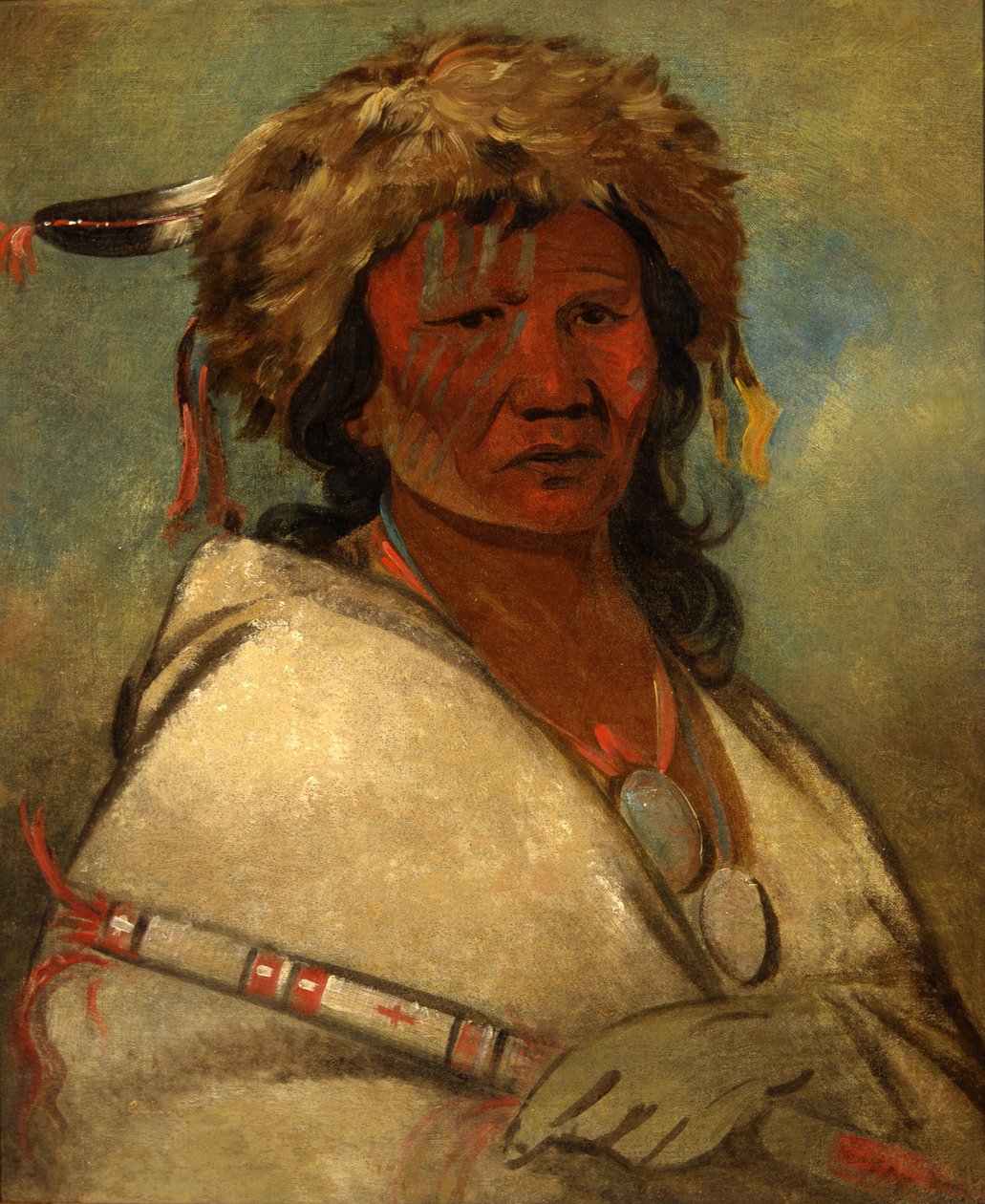 Gran Héroe, un jefe de George Catlin