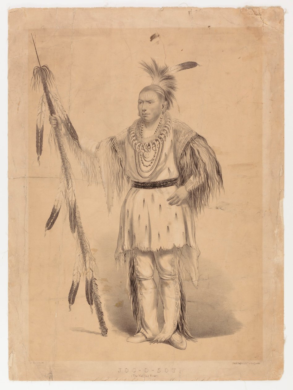 Joc-o-sot, el Oso Caminante de George Catlin
