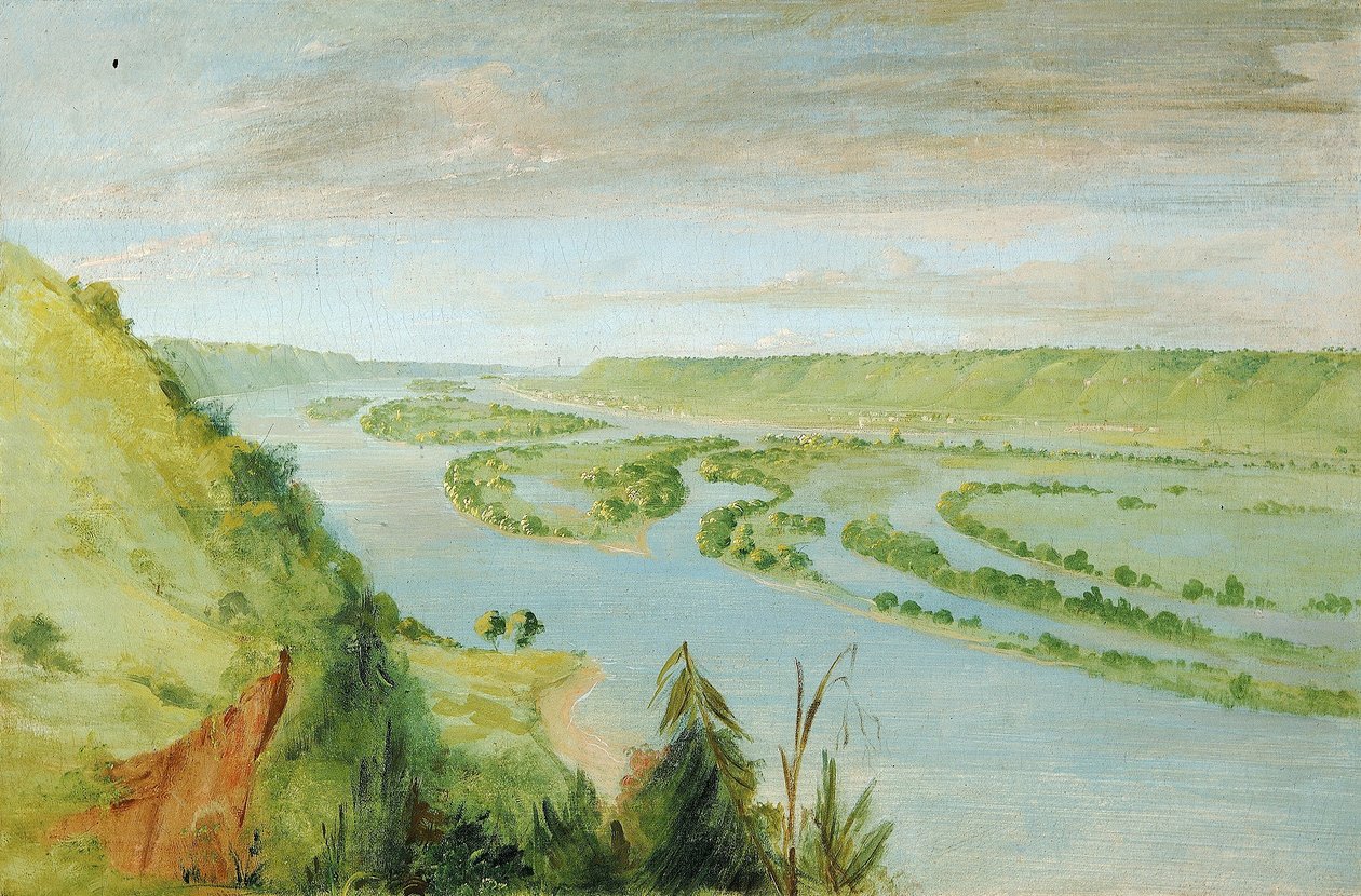 Prairie du Chien, Estados Unidos Garrison de George Catlin