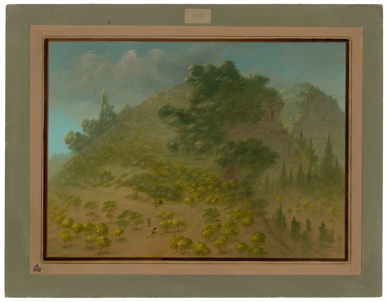 Montaña de Rododendros de George Catlin