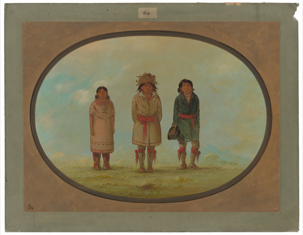 Tres Indios Creek de George Catlin