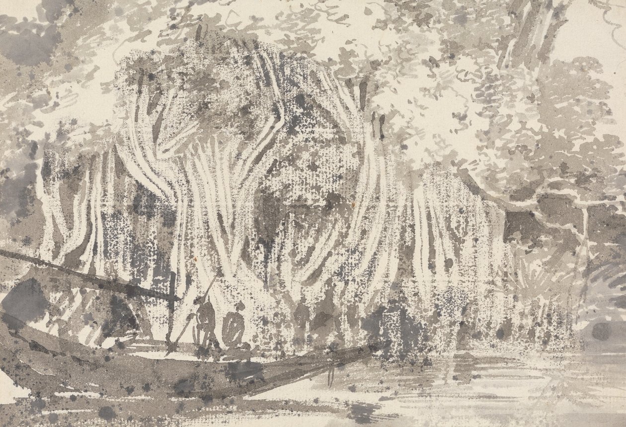 Un árbol pipul de George Chinnery