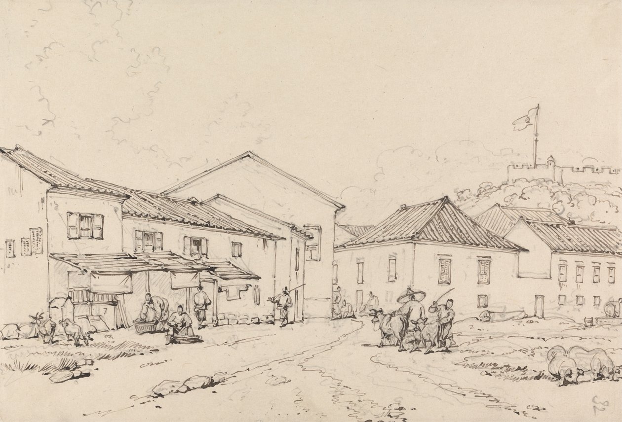 Monte Fort, Macao de George Chinnery