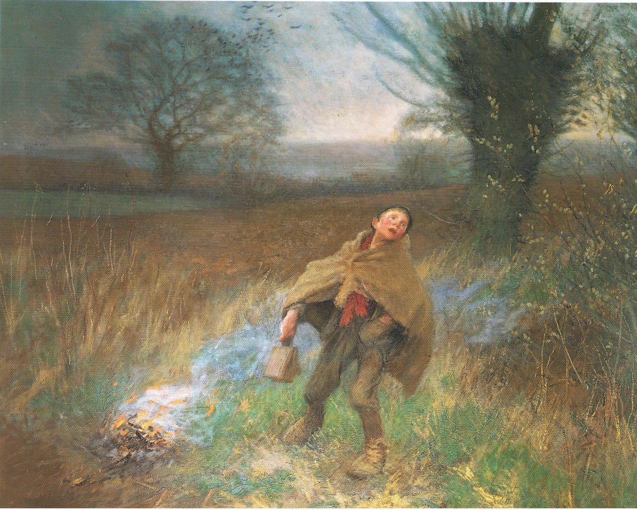 Espantapájaros de George Clausen