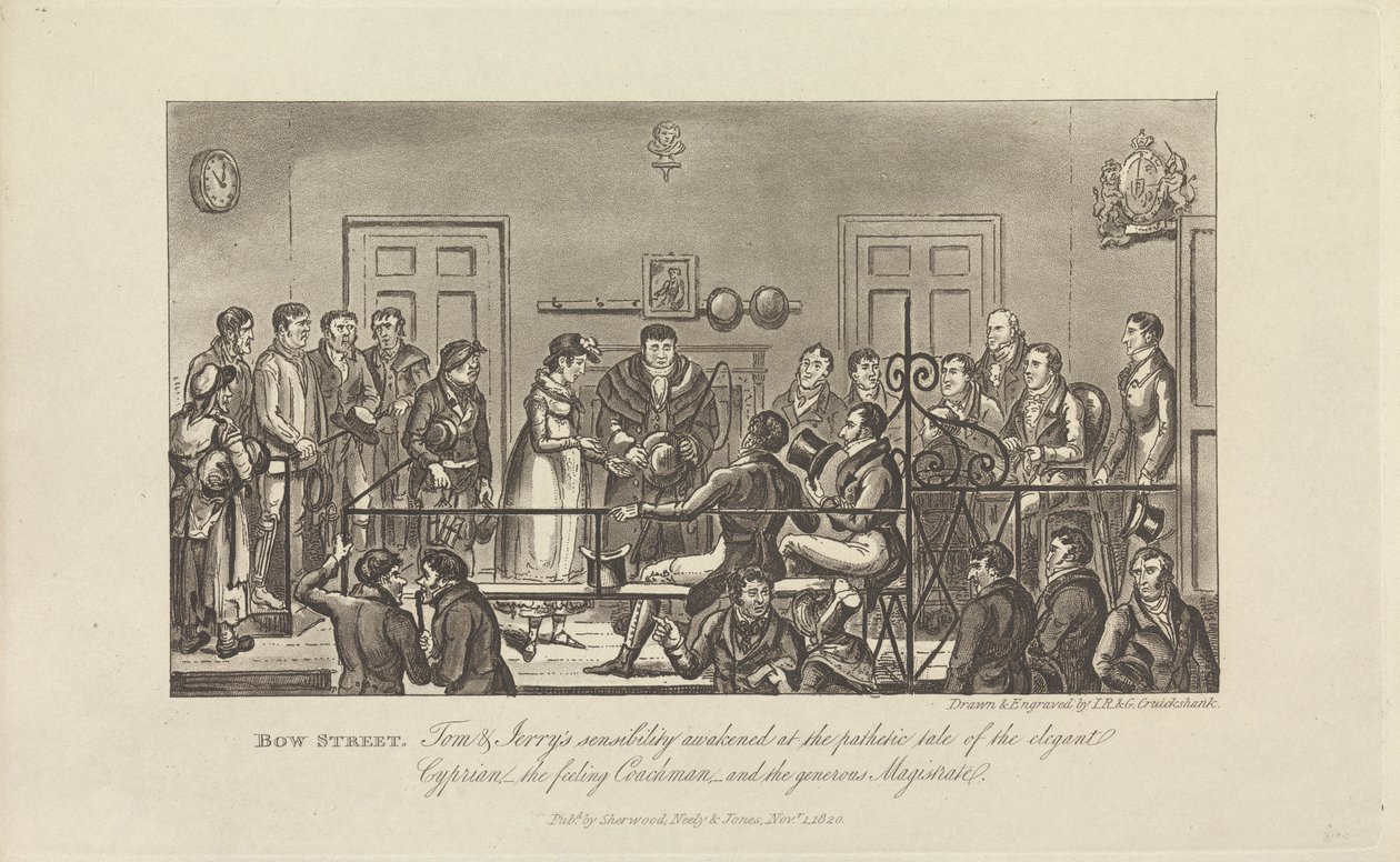 Bow Street... de George Cruikshank