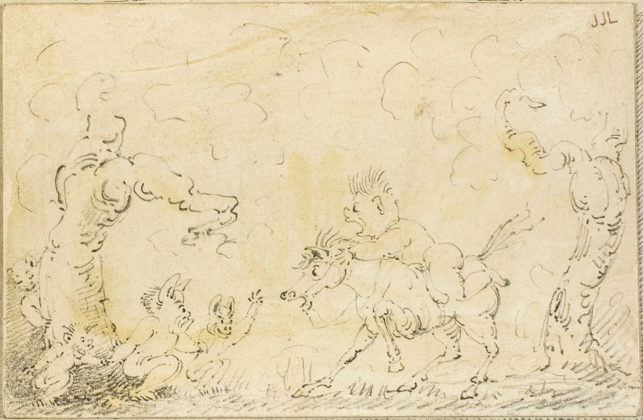 Escena cómica II de George Cruikshank