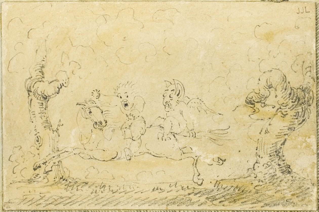 Escena cómica I de George Cruikshank