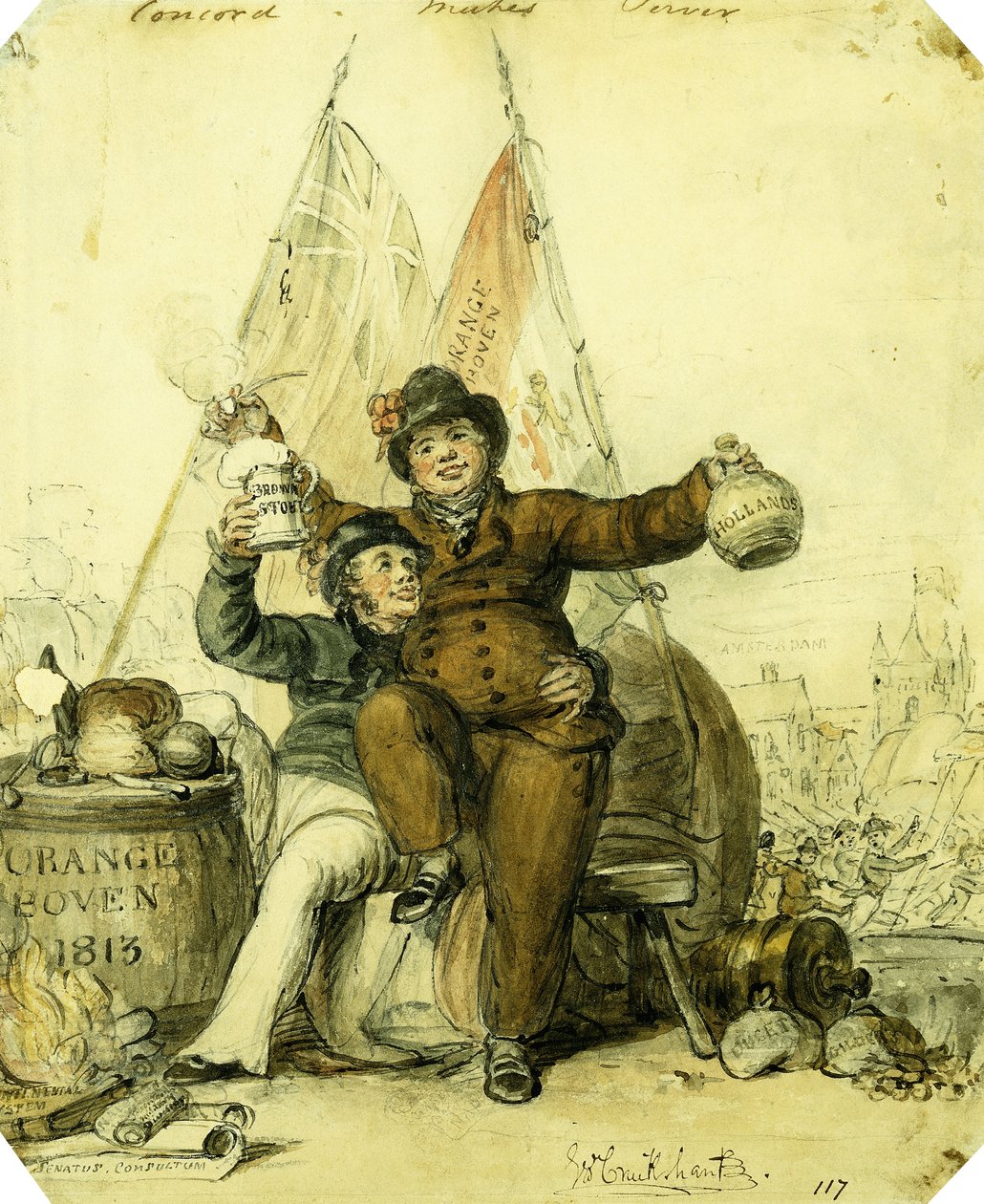 Concordia hace servidor de George Cruikshank
