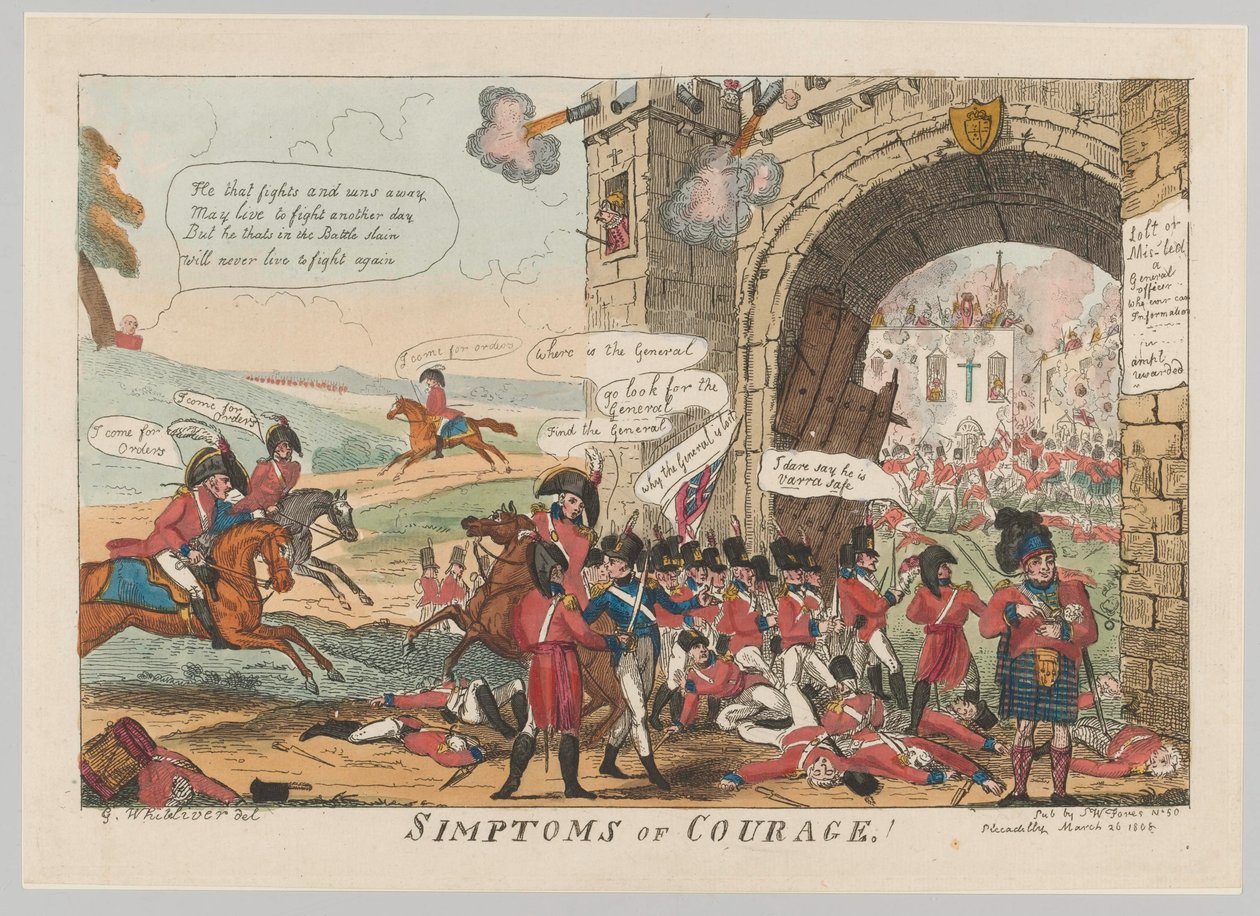 Síntomas de Coraje! de George Cruikshank