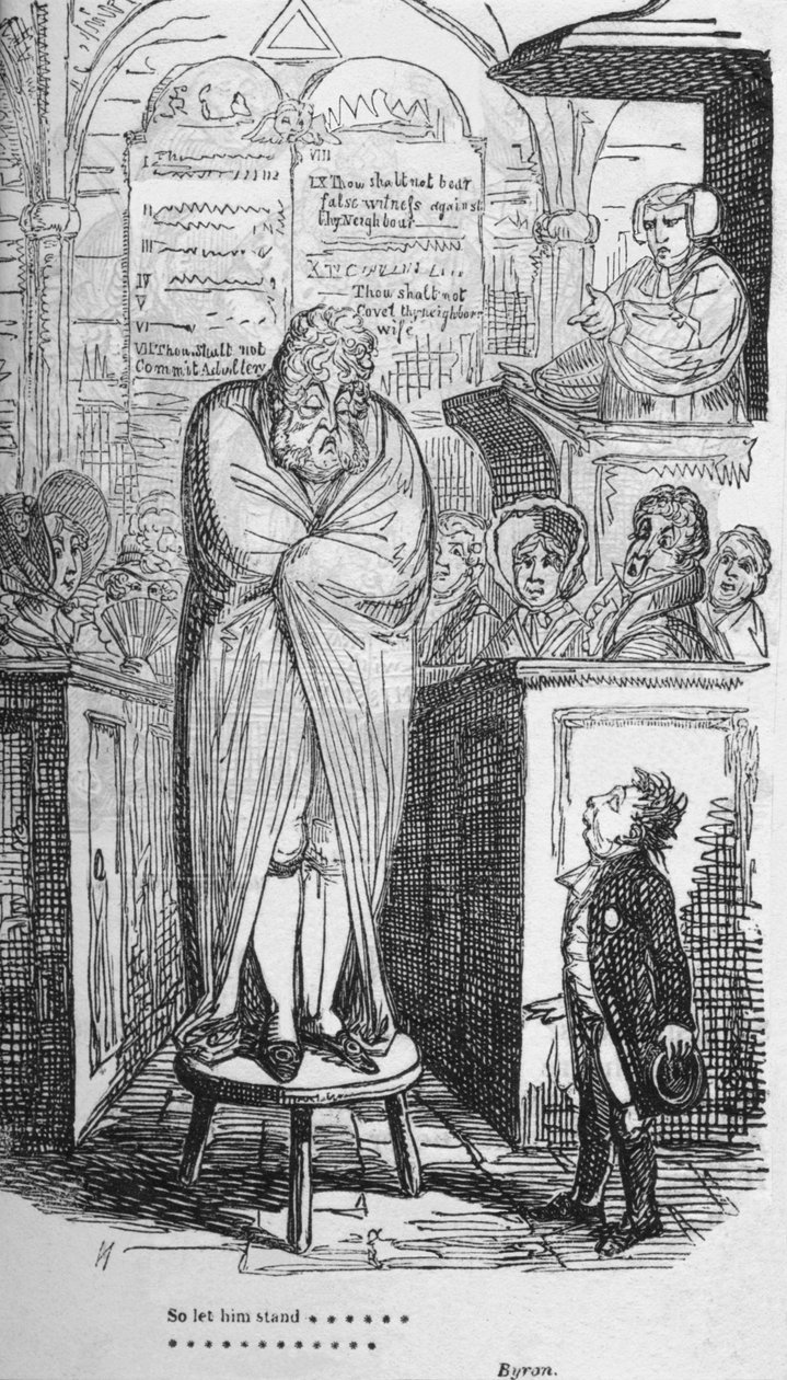 Así que déjalo estar..., c1820 de George Cruikshank